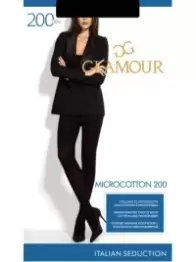 Glamour MICROCOTTON 200, колготки