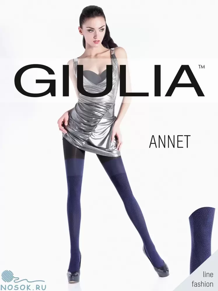 Giulia ANNET 5, фантазийные колготки (изображение 1)