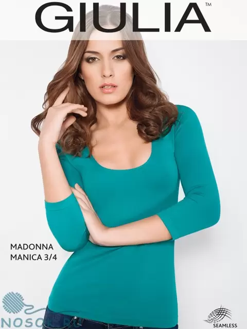 Giulia Maglia Scollo Madonna Manica 3/4, футболка (изображение 1)