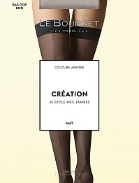 LE BOURGET BAS-TOP CREATION COUTURE ARRIERE 20, чулки