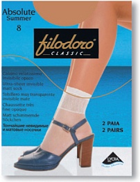 Filodoro ABSOLUTE SUMMER 8, носки (2 пары)