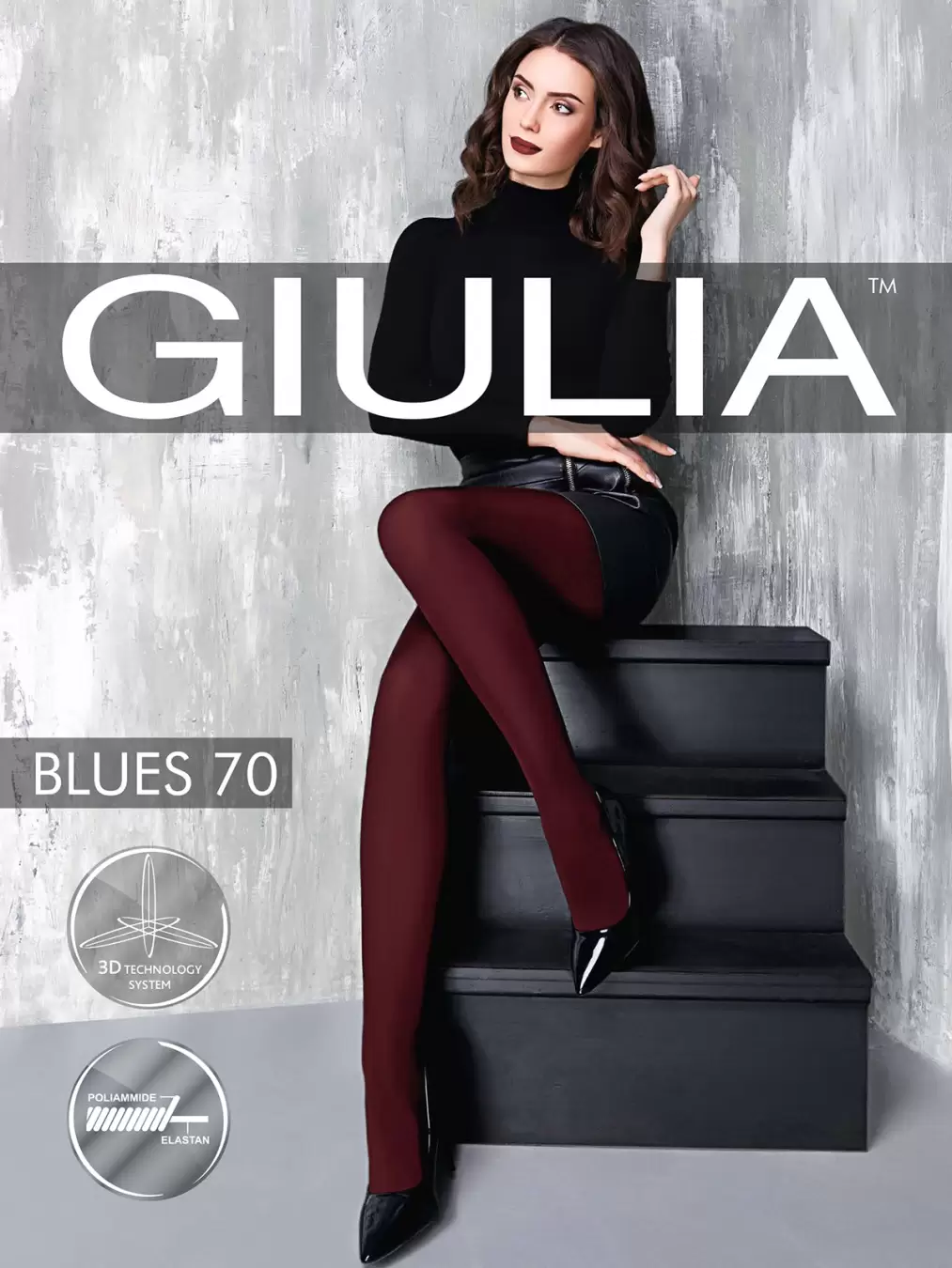 Giulia Blues 70, классические колготки (изображение 1)