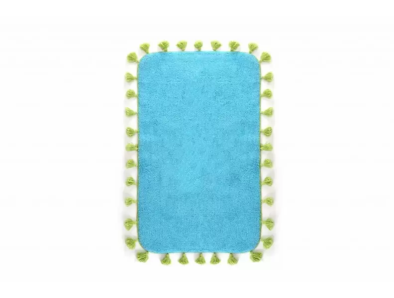 Irya JOY Mavi (голубой), коврик для ванной (изображение 1)