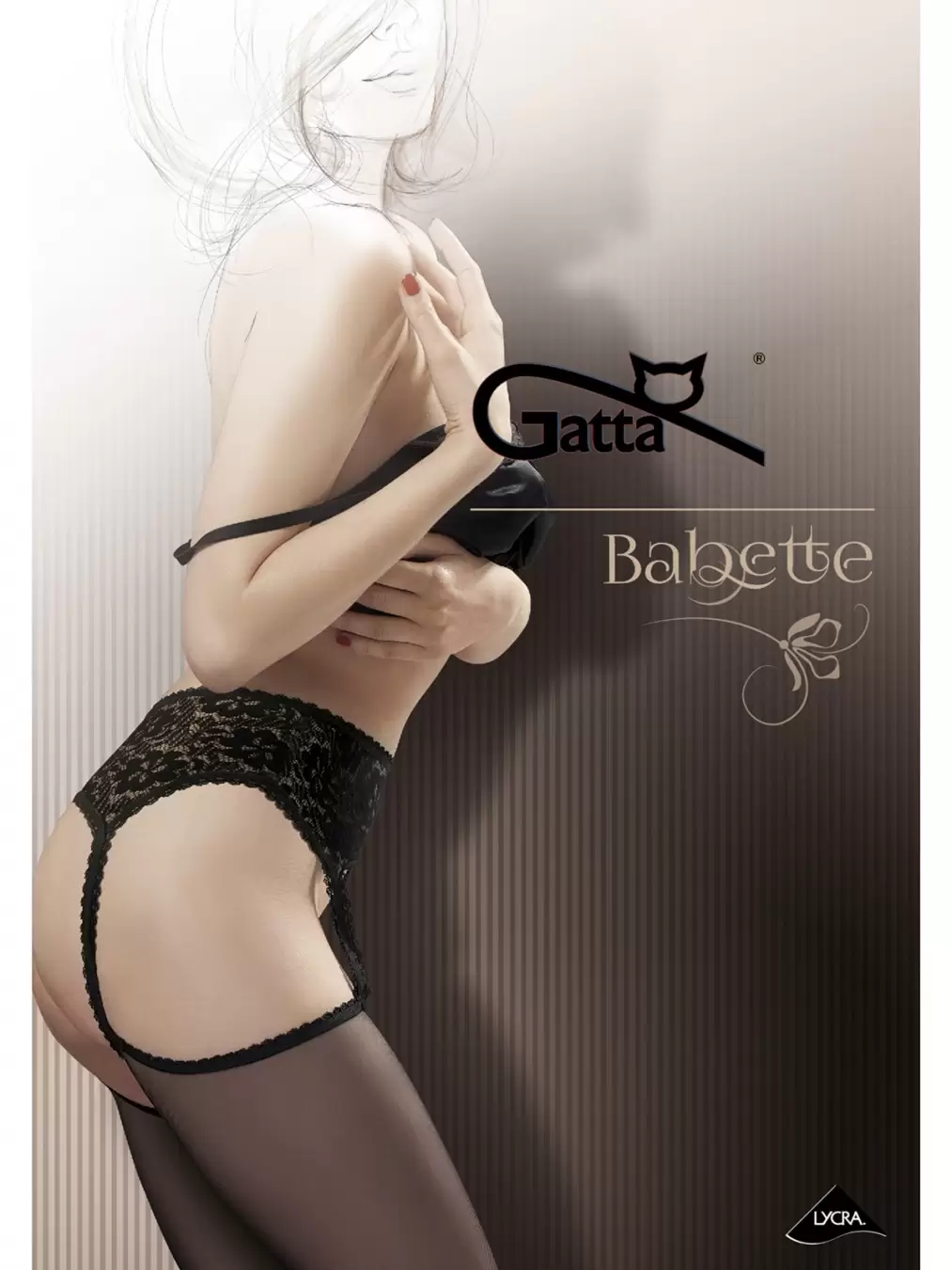 Gatta Babette 02, фантазийные колготки (изображение 1)