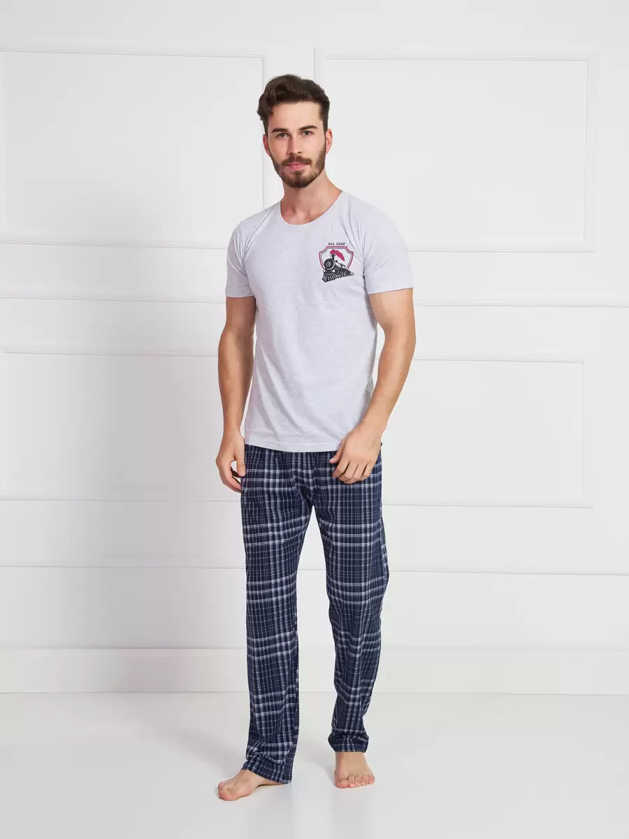 Vienetta Gazzaz 903279 0000, мужская пижама с брюками (изображение 1)