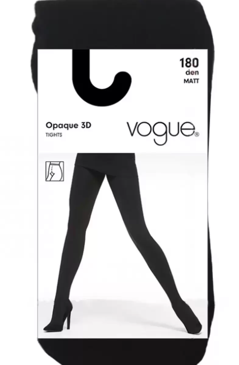VOGUE OPAQUE 180 3D, колготки женские купить недорого в интернет-магазине  Nosok.ru Москва