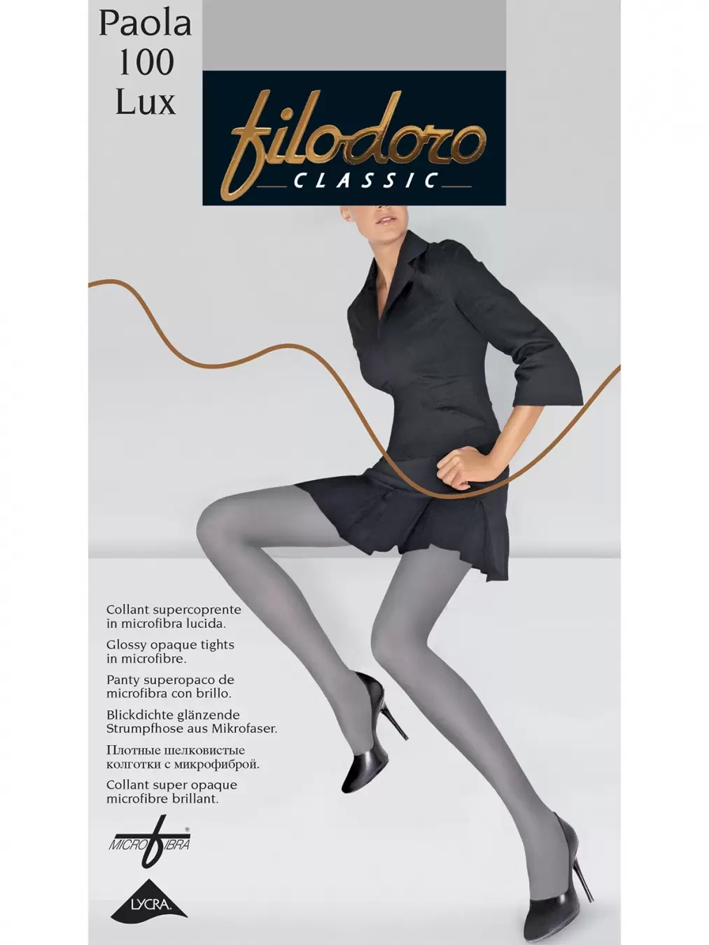 Filodoro Paola Lux 100, колготки купить недорого в интернет-магазине  Nosok.ru Москва