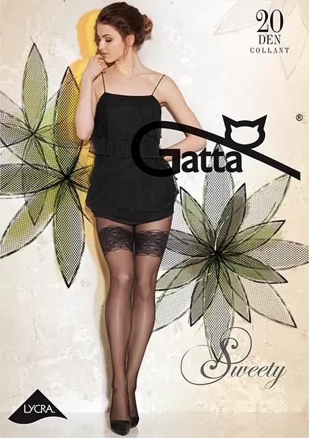 Gatta SWEETY 11, фантазийные колготки (изображение 1)