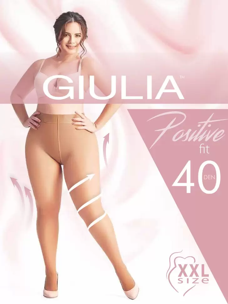 Giulia POSITIVE FIT 40 3XL MAXI, колготки (изображение 1)
