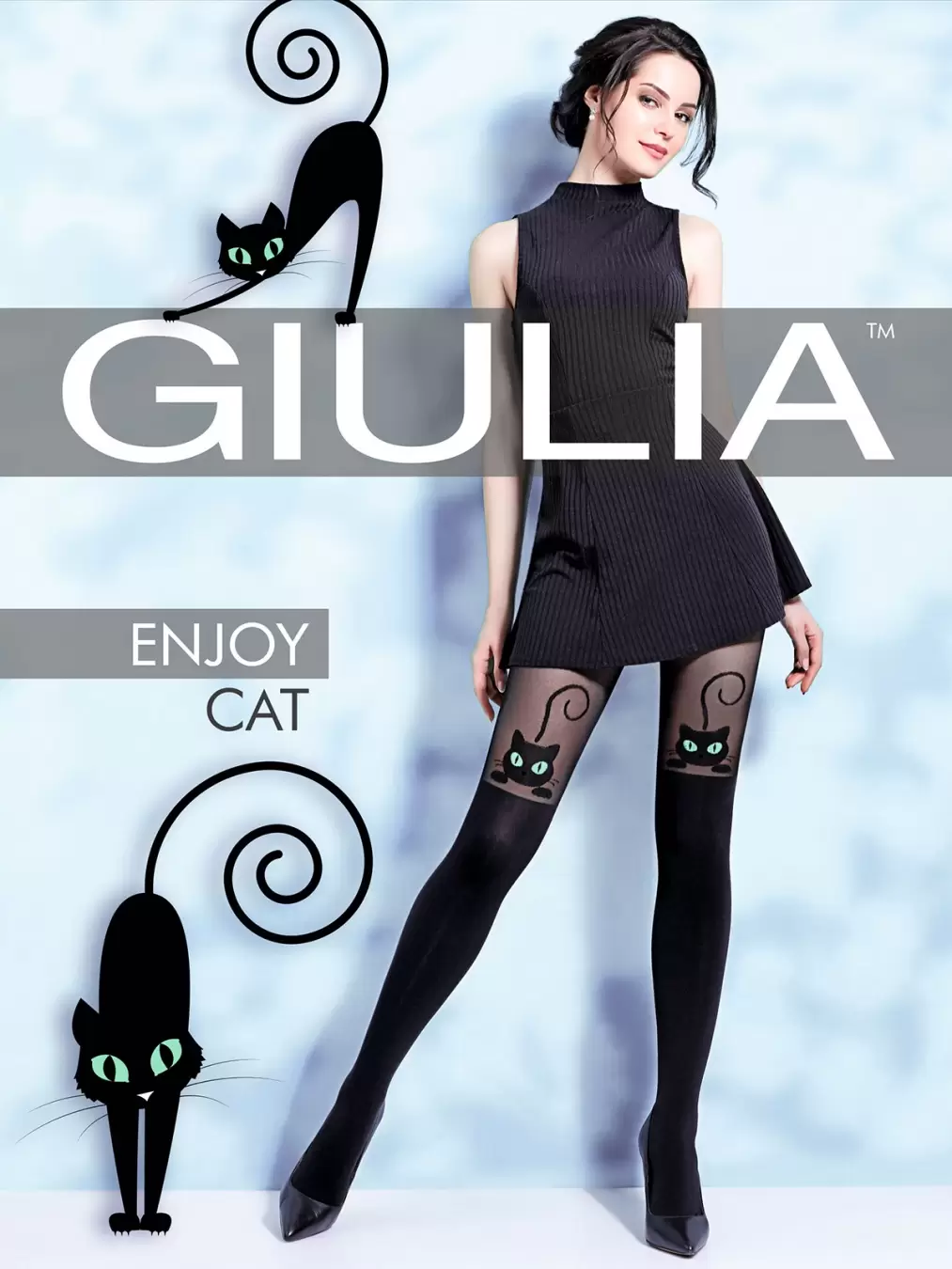 Giulia ENJOY CAT, колготки РАСПРОДАЖА (изображение 1)