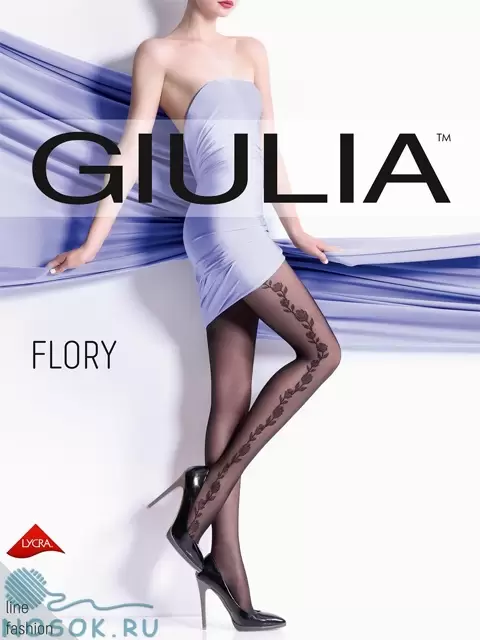 Giulia FLORY 15, фантазийные колготки (изображение 1)