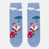 Conte 7489129 Дед Мороз, носки женские (изображение 1)