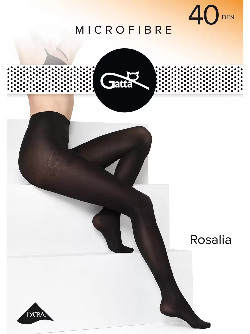 Gatta ROSALIA 40, фантазийные колготки (изображение 1)