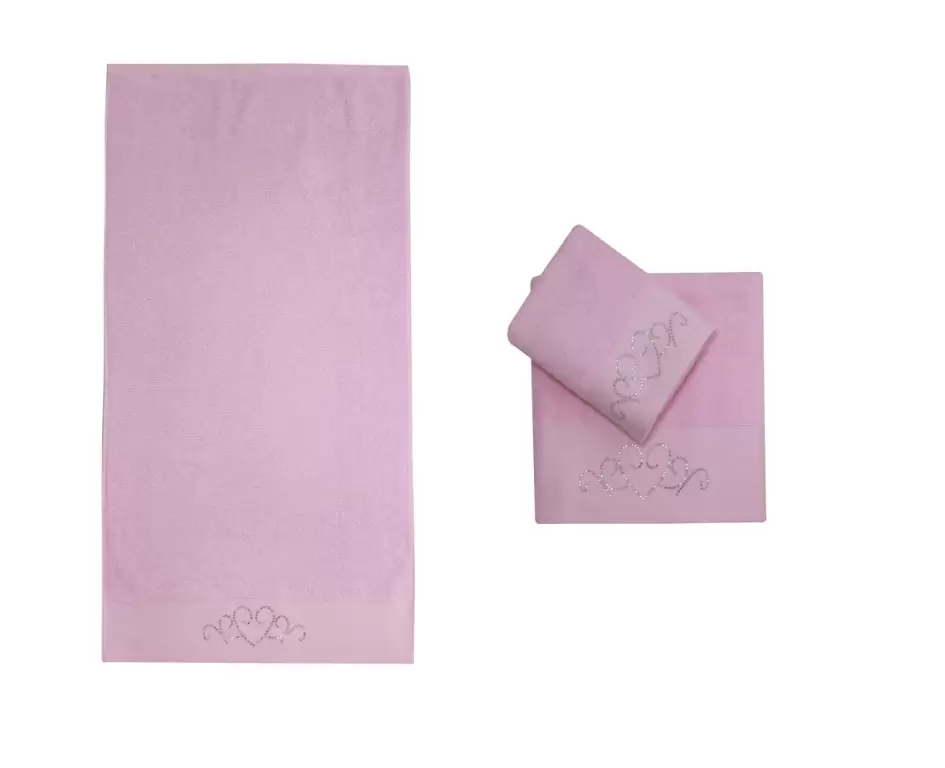 Roseberry Tas Baski Pink (розовый), полотенце банное (изображение 1)