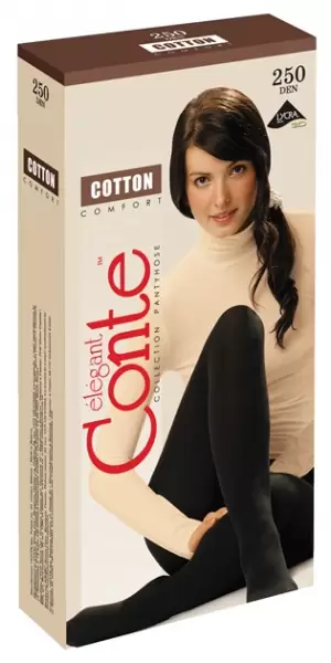 Conte Cotton 250, колготки (изображение 1)