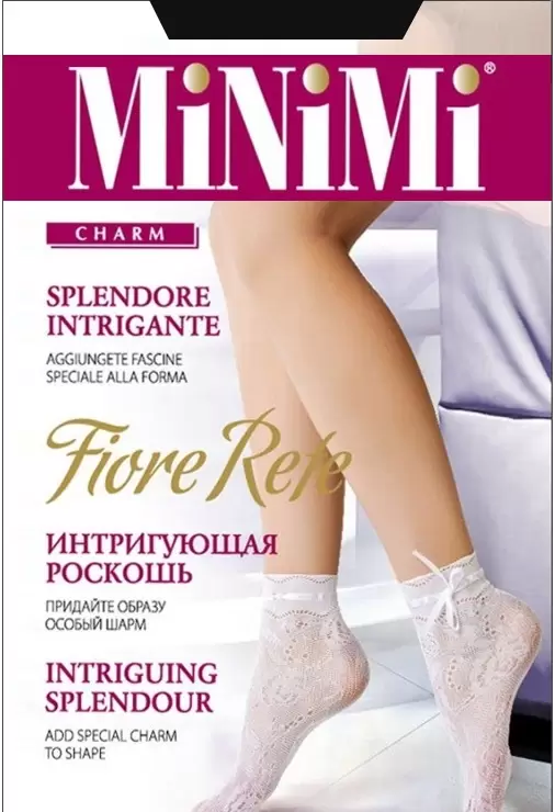 MINIMI FIORE RETE calzino, носки (изображение 1)