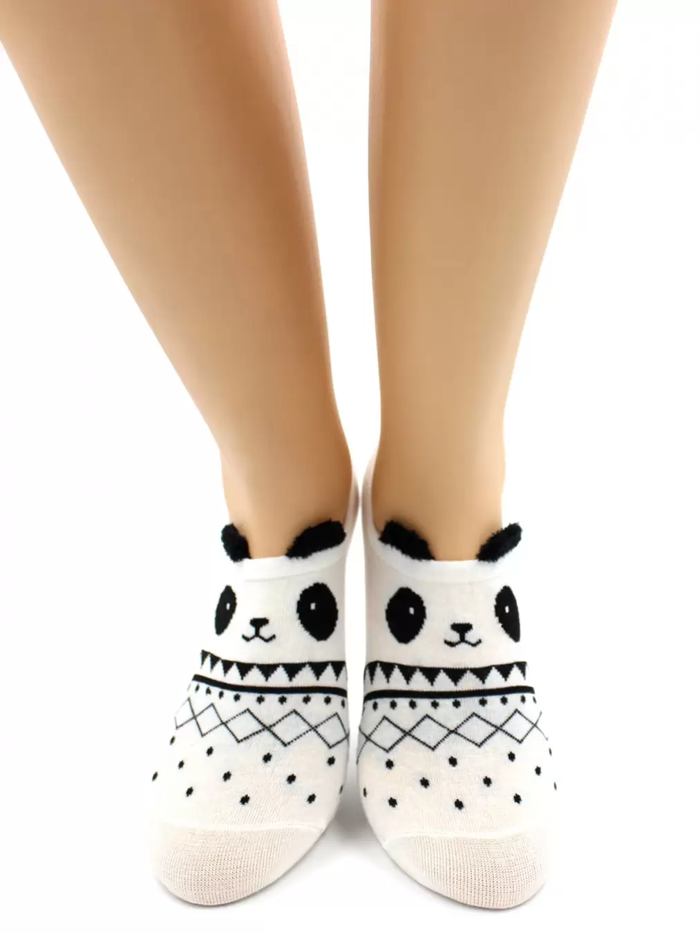 Hobby Line 16-15-21, укороченный носки женские Пандочка (изображение 1)