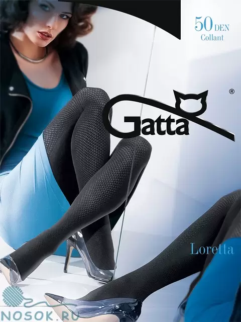Gatta LORETTA 104, фантазийные колготки (изображение 1)