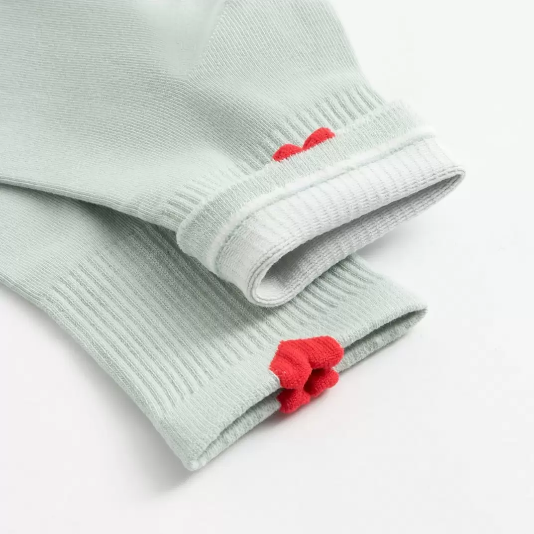 MINAKU Сердечки мятный, женские носки (изображение 2)