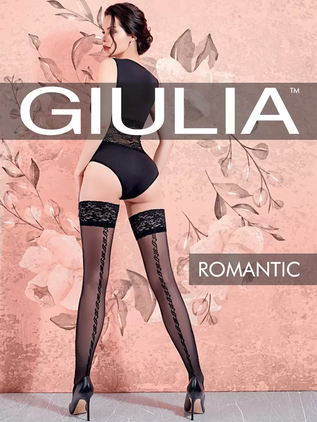 Giulia ROMANTIC 02, чулки РАСПРОДАЖА (изображение 1)