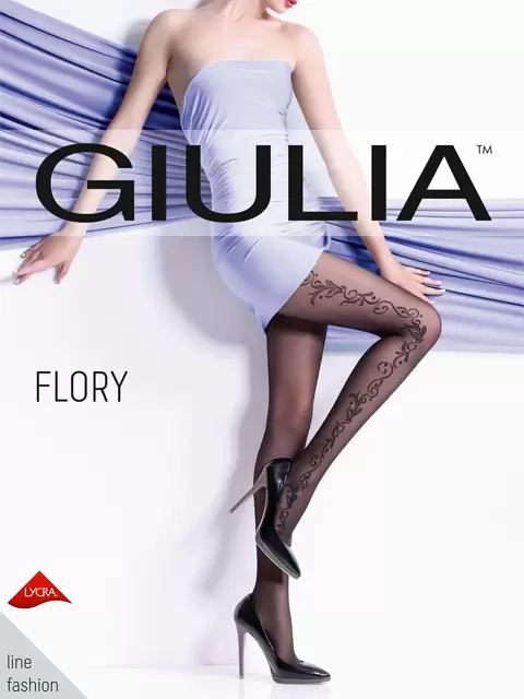 Giulia FLORY 10, фантазийные колготки (изображение 1)