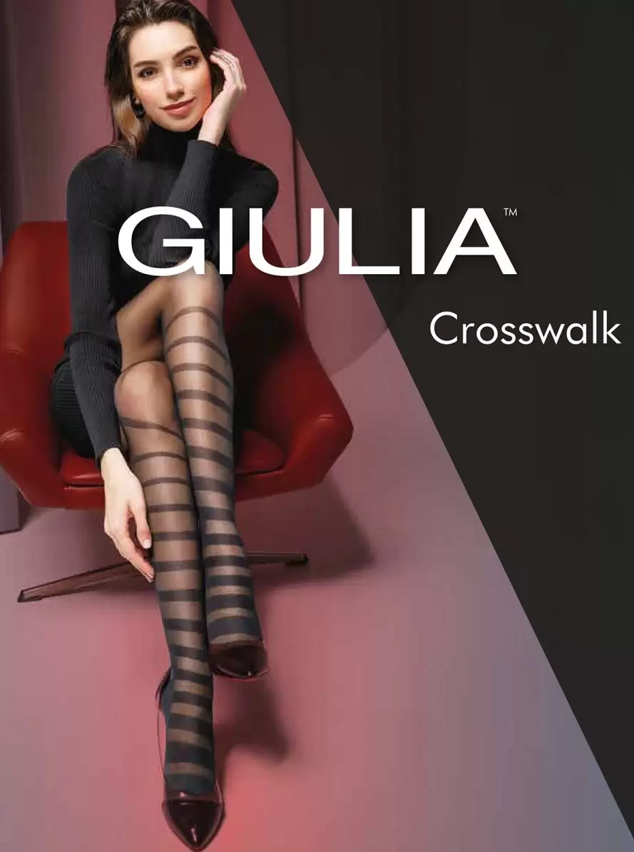 Giulia CROSSWALK 03, фантазийные колготки (изображение 1)