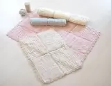 Irya SANDY PEMBE (розовый), комплект ковриков для ванной (изображение 1)