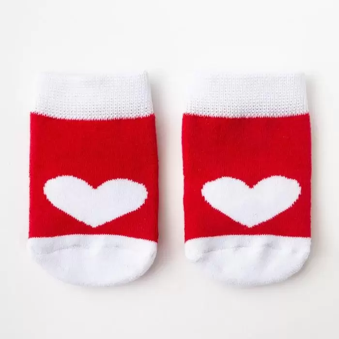Крошка Я Сердце, детские носки махровые нескользящие (изображение 1)