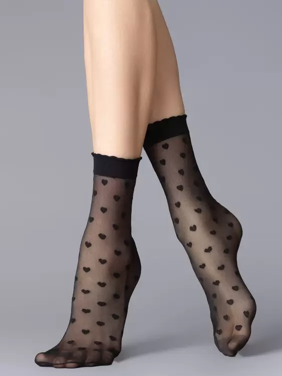 Minimi CUORI 20, носки женские (изображение 1)