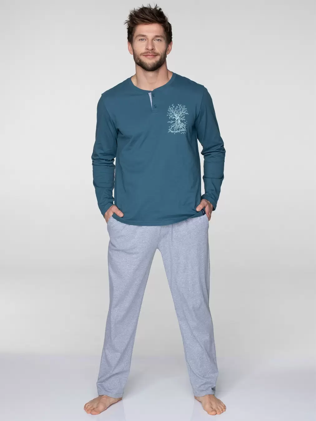 Key MNS 700, мужская пижама с брюками (изображение 1)