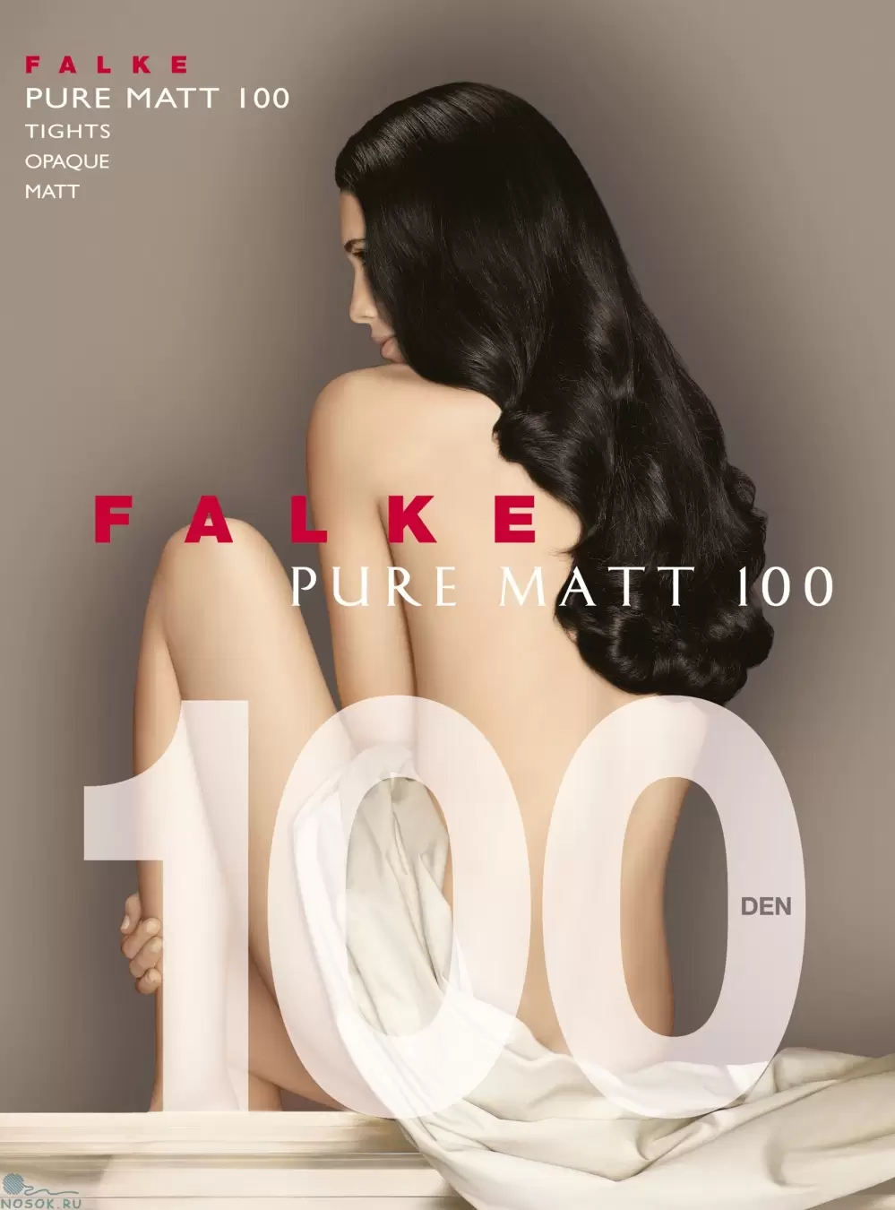 FALKE PURE MATT100, колготки (изображение 1)