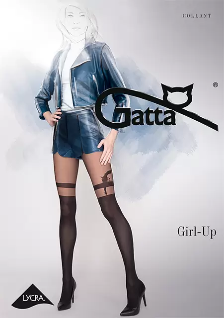 Gatta GIRL UP 31, фантазийные колготки (изображение 1)