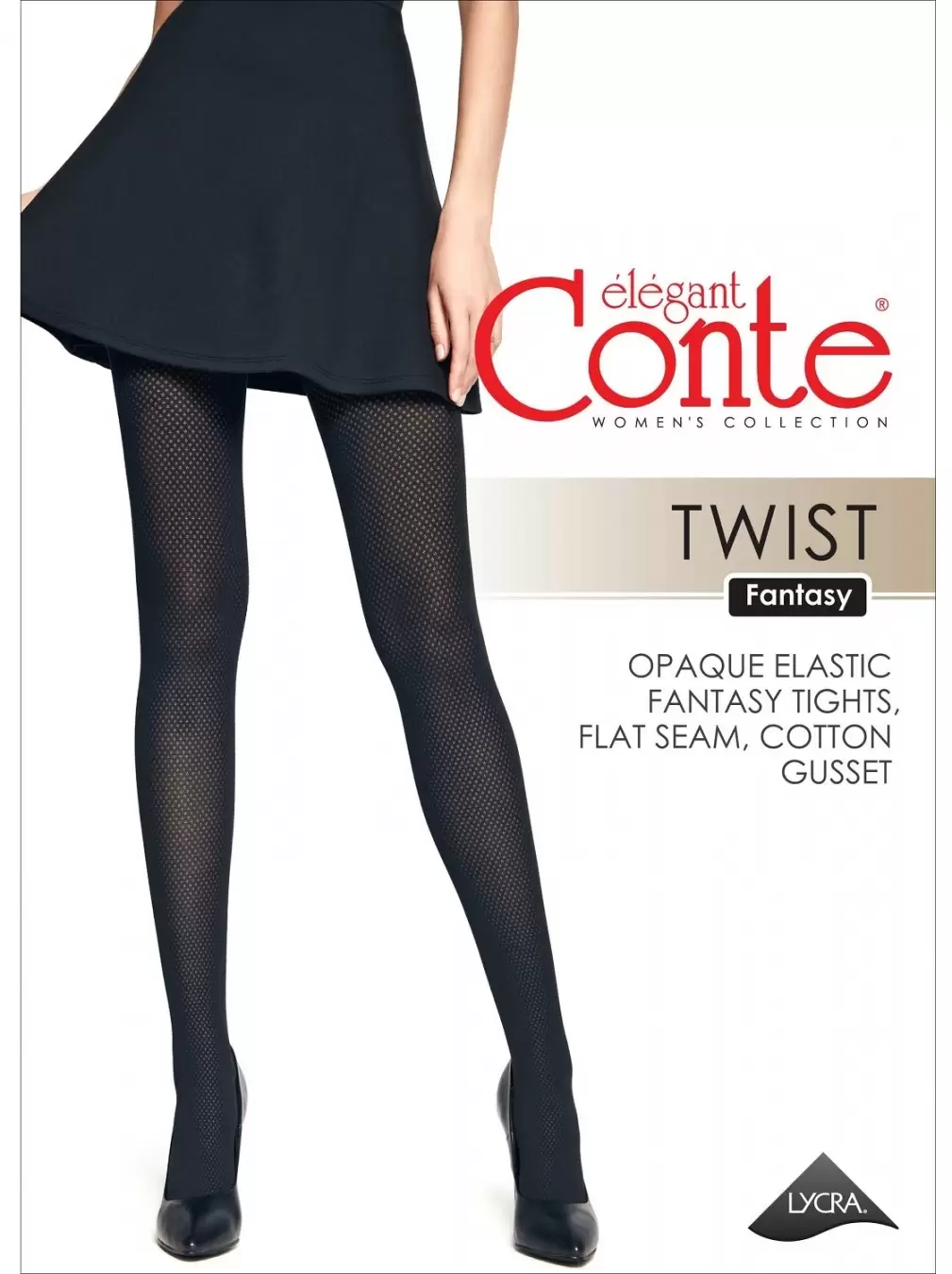 Conte TWIST 60, фантазийные колготки (изображение 1)