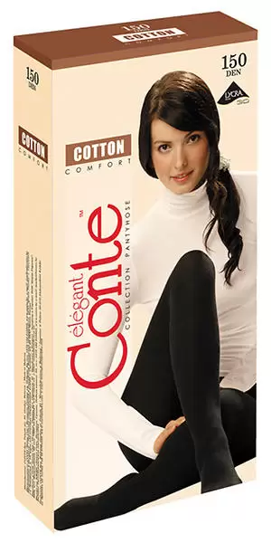 Conte Cotton 150, колготки (изображение 1)