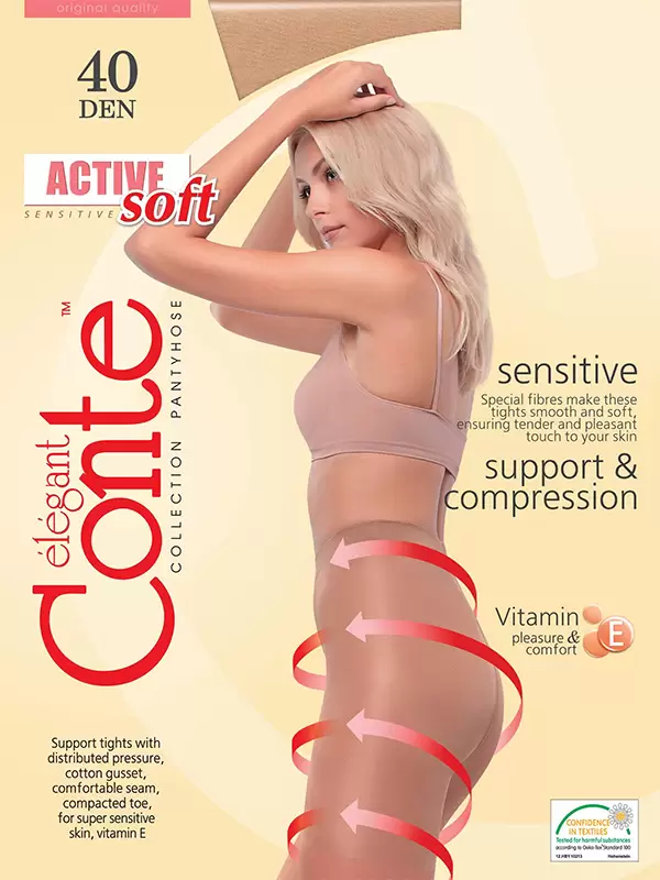 Conte Active Soft 40 XL, колготки (изображение 1)