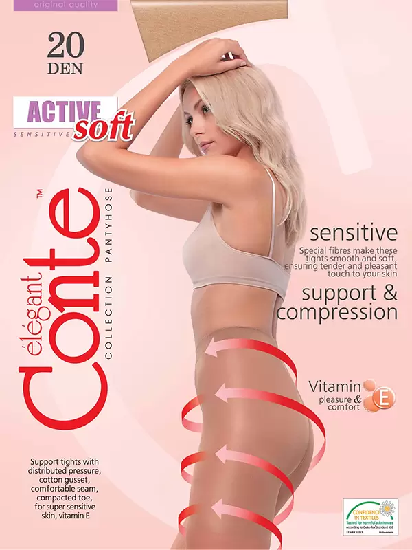 Conte Active Soft 20, колготки (изображение 1)