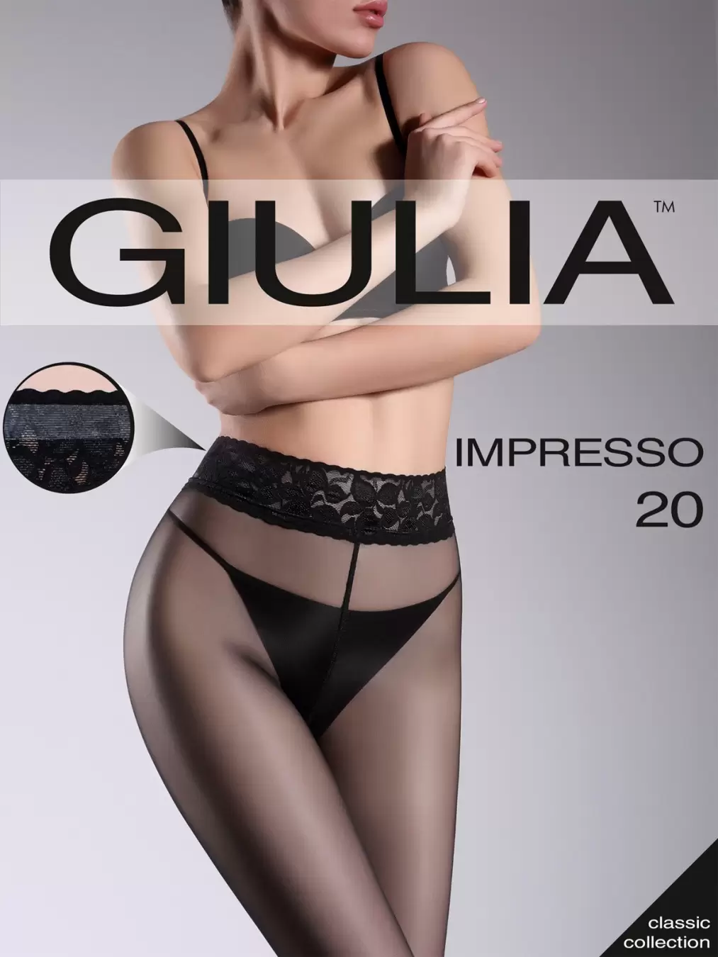 Колготки Giulia impresso 20