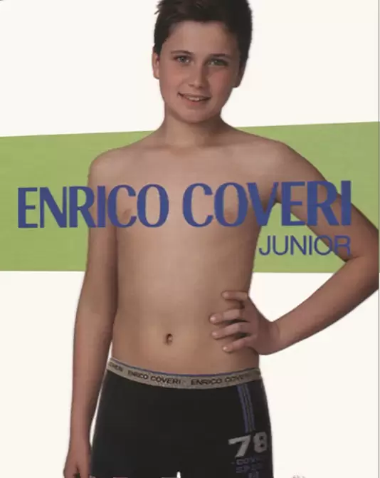 ENRICO COVERI EB4046 JUNIOR BOXER, трусы для мальчиков (изображение 1)