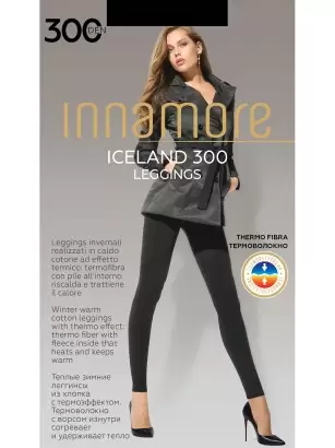 Купить леггинсы oroblu warm soft 100 leggings l/xl, 100 den, black (черный)  с доставкой