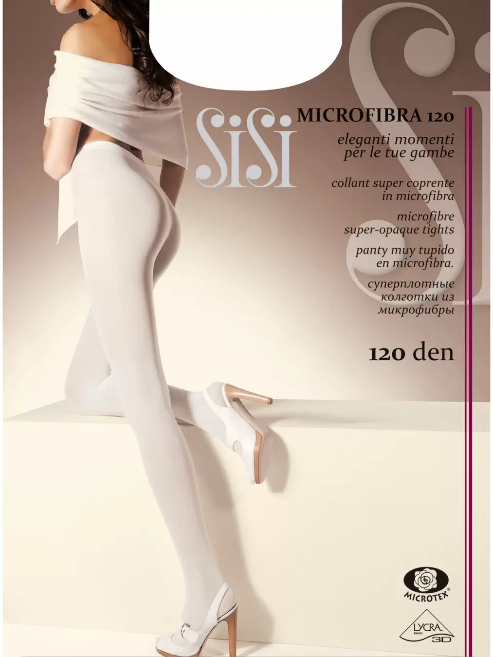 SiSi MICROFIBRA 120, женские колготки (изображение 1)