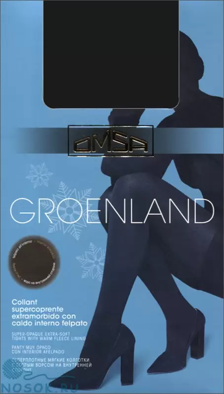 Omsa Groenland 250, тёплые колготки (изображение 1)