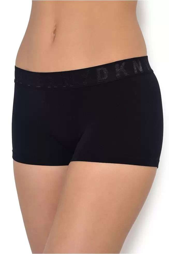 DKNY DK5024 Seamless Litewear, черные трусы шорты (изображение 1)