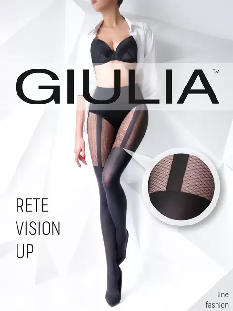 Giulia RETE VISION UP 01, фантазийные колготки (изображение 1)