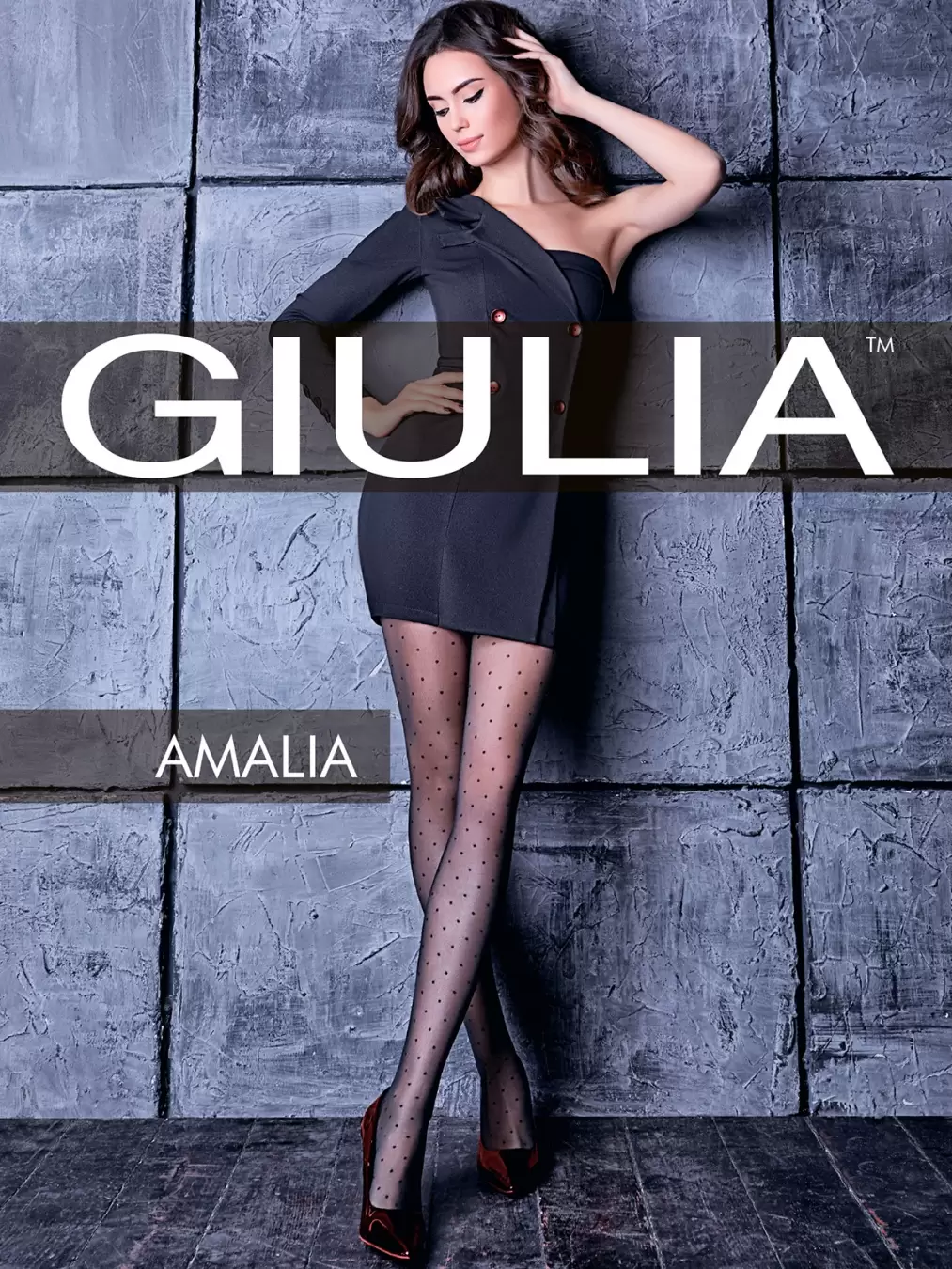 Giulia AMALIA 01, фантазийные колготки купить недорого в интернет-магазине  Nosok.ru Москва
