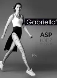 GABRIELLA Lips 20, фантазийные колготки