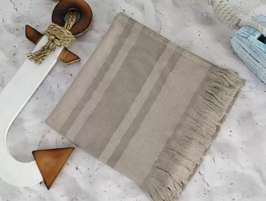 Irya DERIN Vison (коричневый), полотенце бамбуковое (изображение 1)