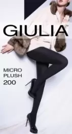 Giulia MICRO PLUSH 200, колготки