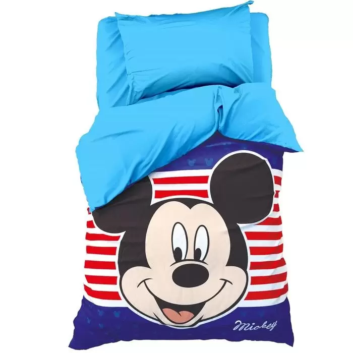 Disney Микки Маус синий, детское постельное белье 1.5 спальное (изображение 1)