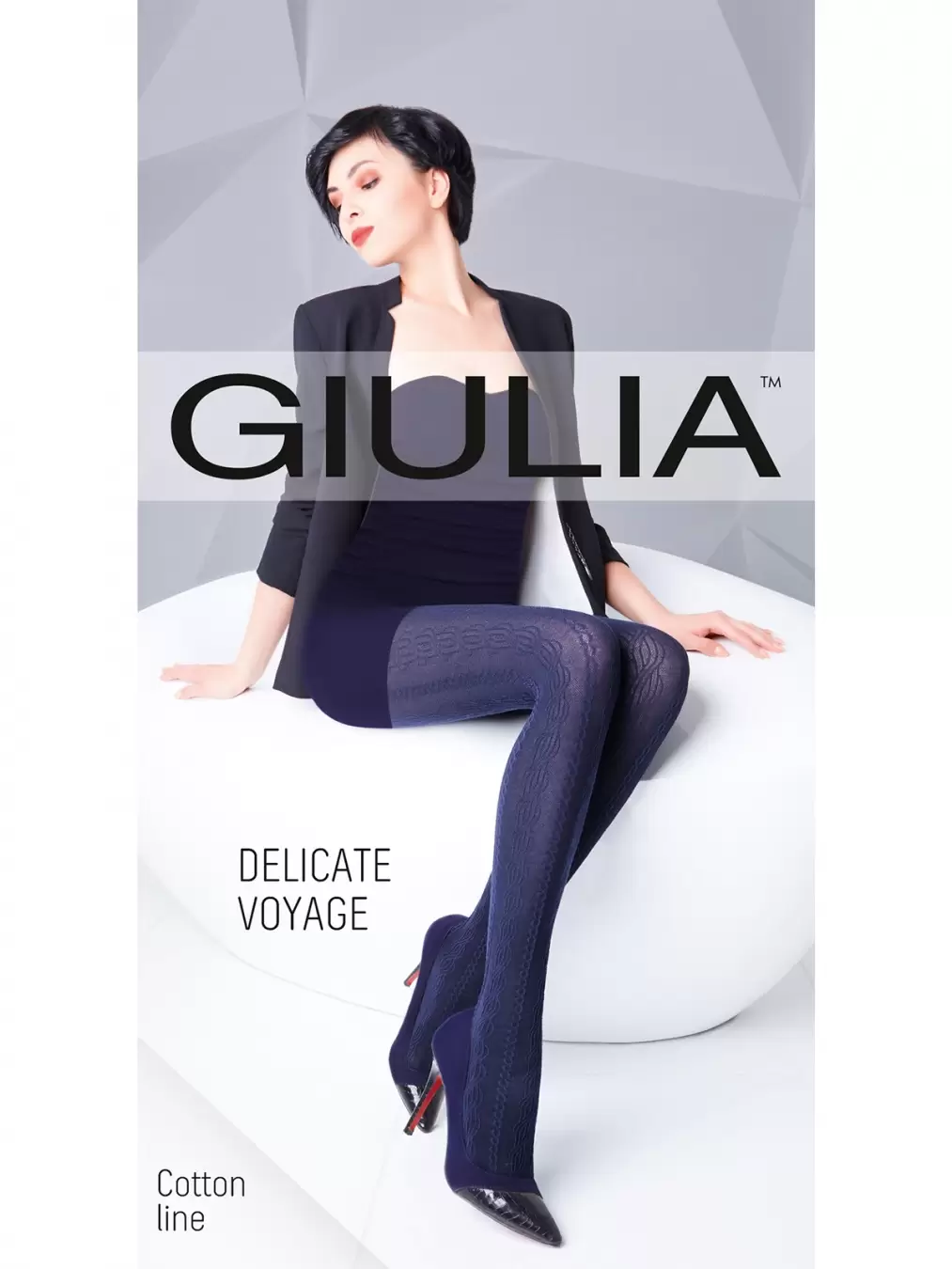 Giulia DELICATE VOYAGE 03, фантазийные колготки (изображение 1)