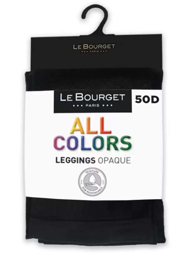 LE BOURGET LEGGINGS ALL COLORS 50 OPAQUE microfibre, леггинсы (изображение 1)